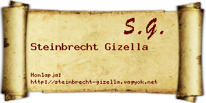 Steinbrecht Gizella névjegykártya